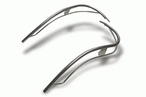 Leg Shield Vespa Stainless steel Double Leg-shield trim - KTF Scooters